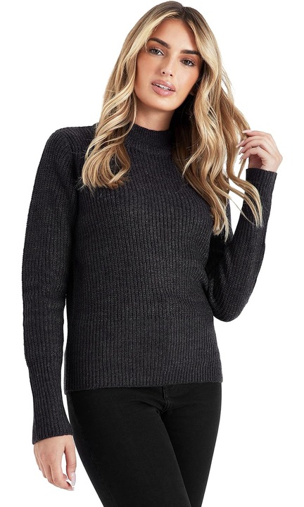 CityComfort pulover Anthracitedqaxzf felirattal, Fekete/Antracitszürke, M