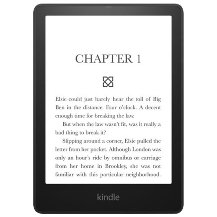 Електронен четец Amazon Kindle Paperwhite Signature Edition, 32GB, дисплей 6.8", Bluetooth, Wi-Fi, USB C, черен