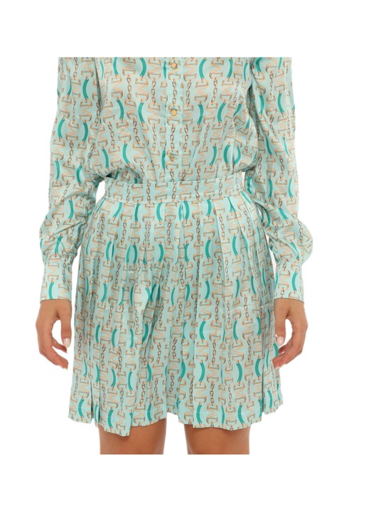 Fusta GUESS, poliester, multicolor, S