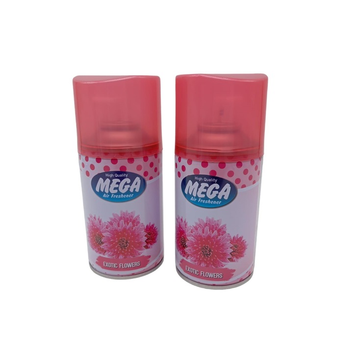 Tartalék csomag szobafrissítő MEGA, EXOTIC FLOWERS, 2x205ml