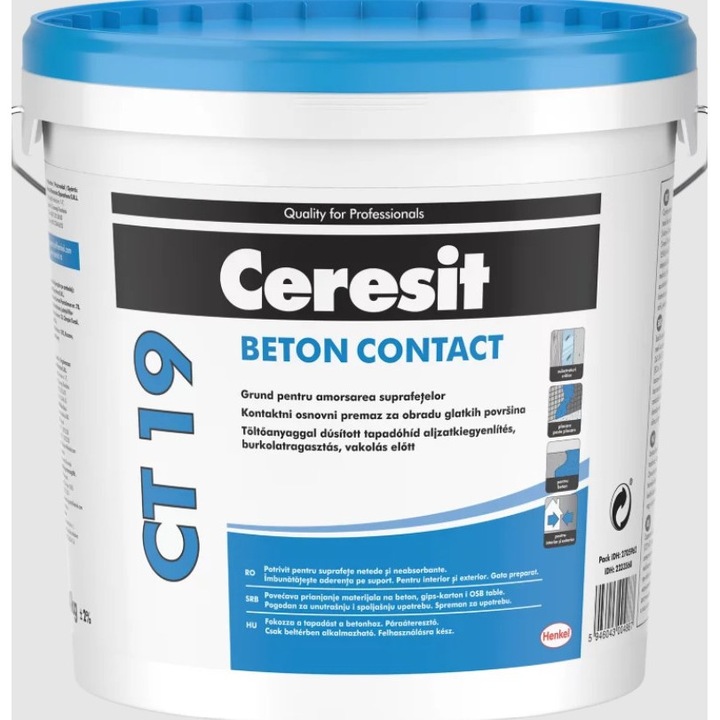 Amorsa grund Beton Contact Ceresit CT19 7.5 kg