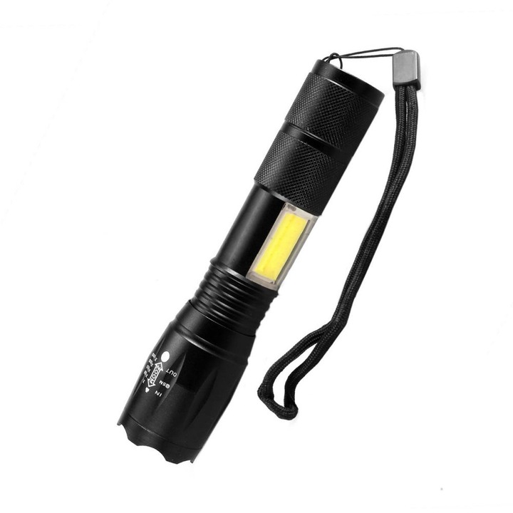C812T6 LED фенер, 3 режима на светене, USB, 3800 лумена