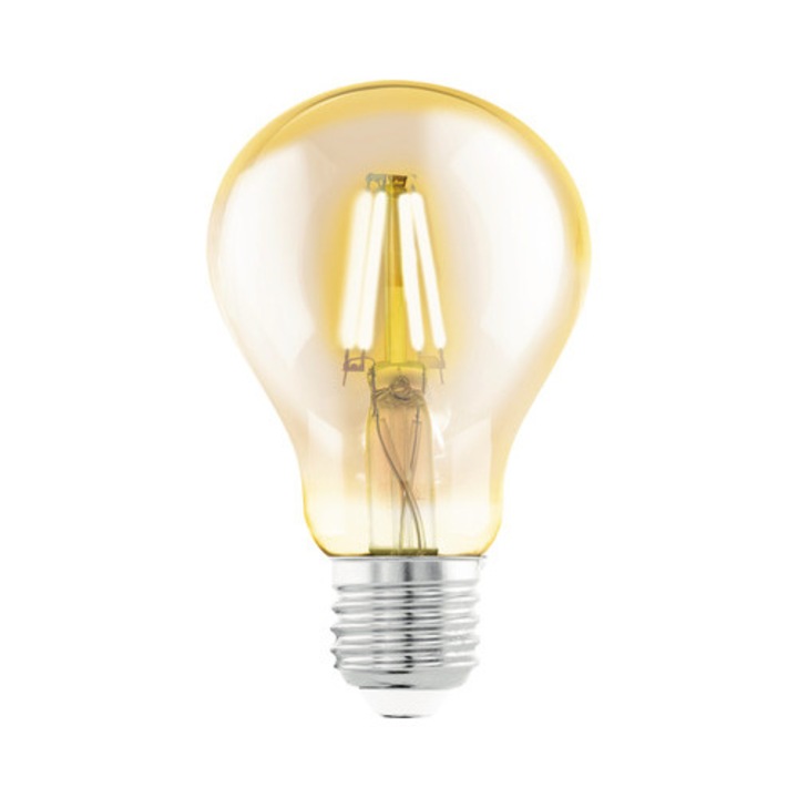 Винтидж Led крушка Eglo E27 4w, Globe A75, живот 15 000 H