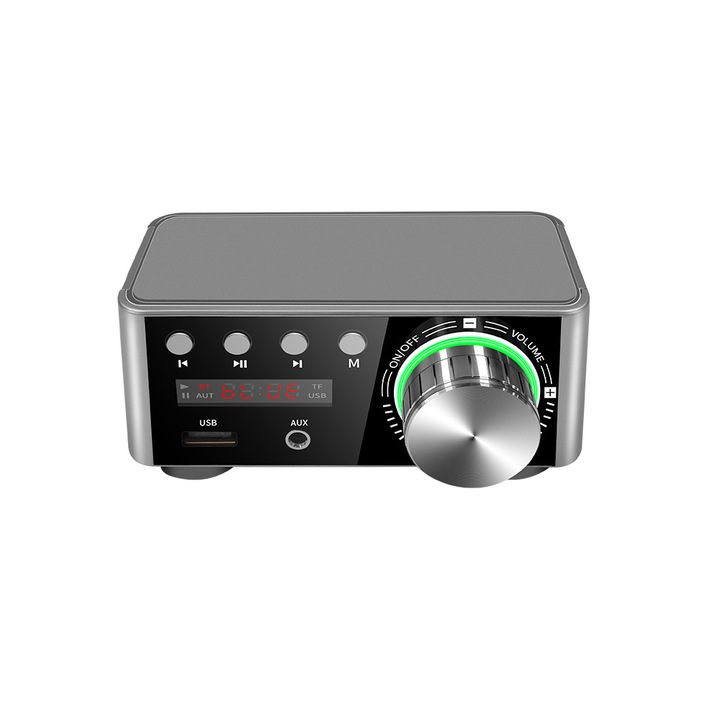 Amplificator audio digital mini Bluetooth 5.0 MP11 negru