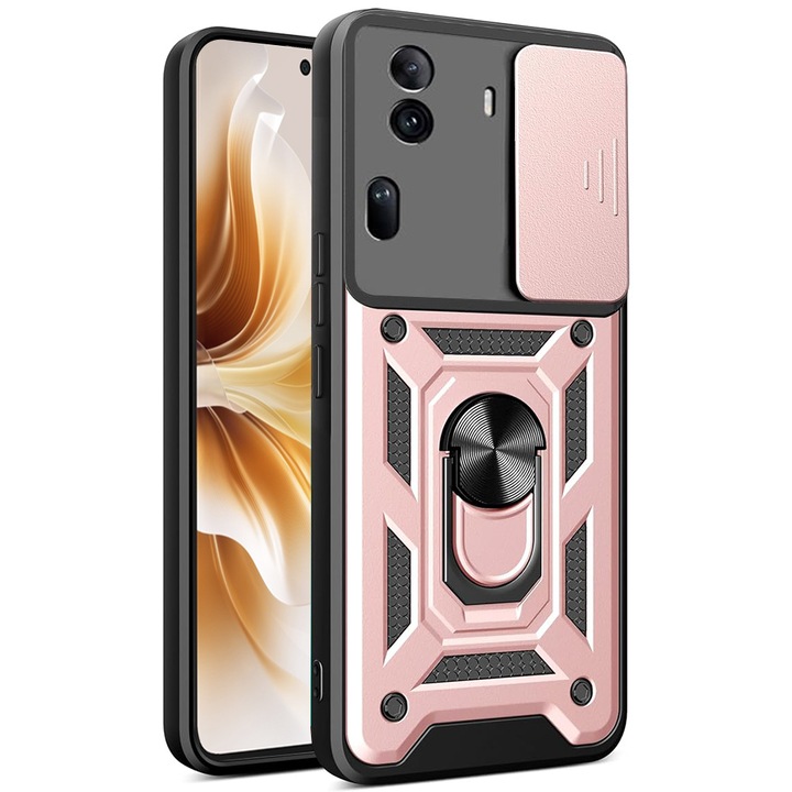 Калъф за Oppo Reno11 Pro - Techsuit CamShield Series - Rose Gold