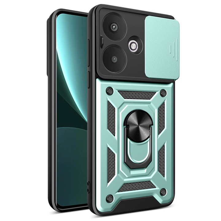 Калъф за Xiaomi Rosumi 13C 5G / Poco M6 - Techsuit CamShield Series - Зелен