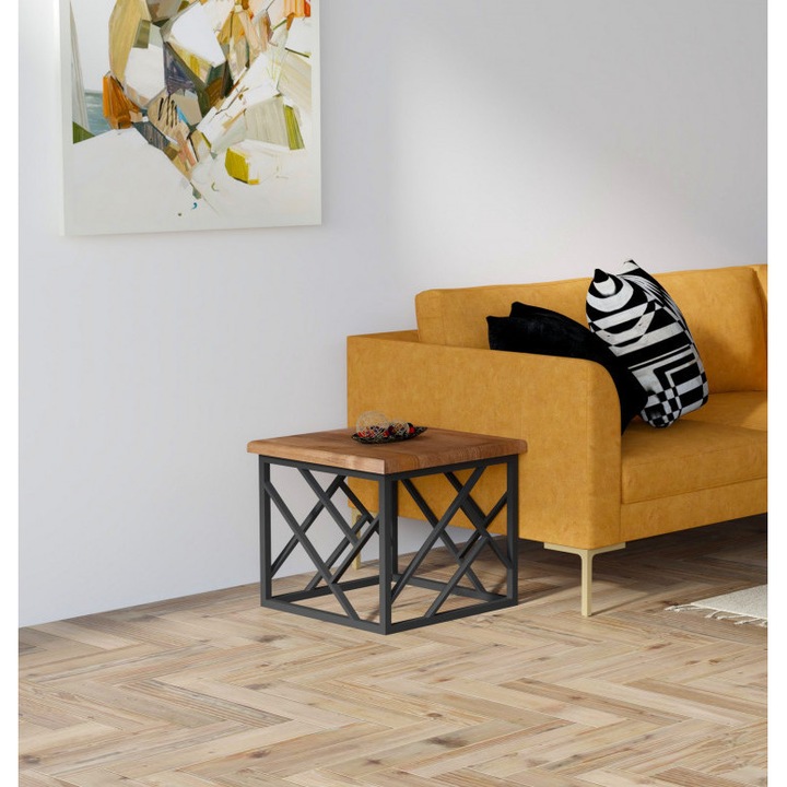 Холна маса, MC-0827, Орех, 46x41x46 см