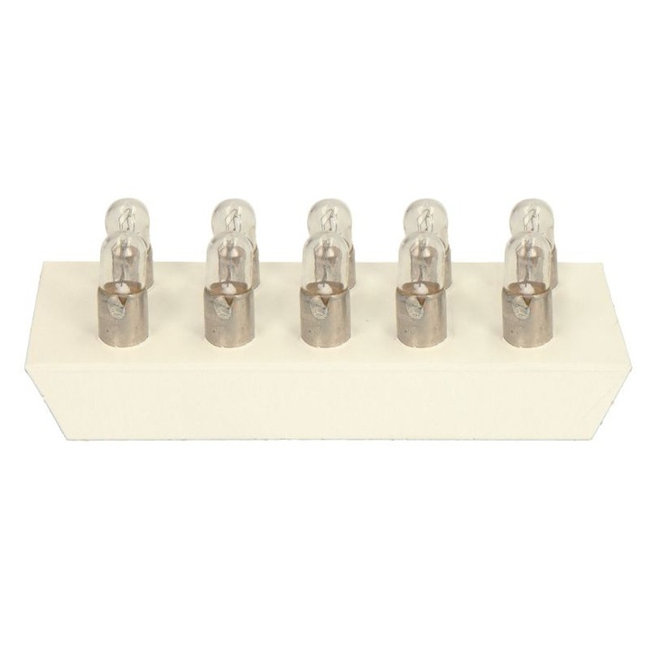 Set 10 bucati bec T4W 4W BA9s