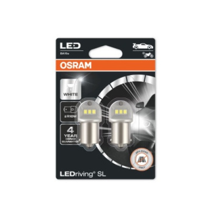 Set 2 bucati bec R10W 12V BA15S