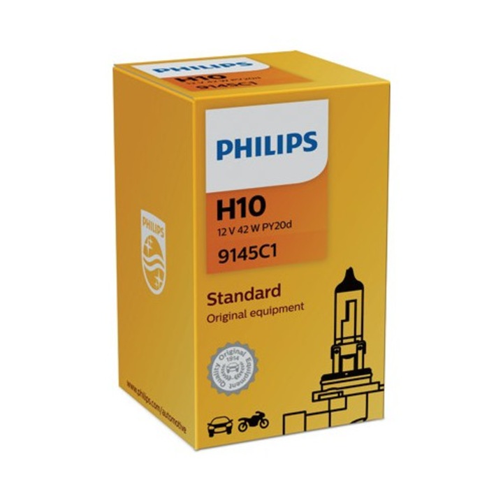 Bec auto PHILIPS H10 45W 12V VISION