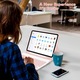 Husa Cu Tastatura Touchpad, JODAKOR®, Pentru iPad 10 Gen.2022 10,9" si iPad 11 (A16) 2025, Fara fir, Bluetooth, Iluminare De Fundal in 7 Culori, Cu Stilou, Mouse, Membrana Din Silicon Pentru Tastatura, Roz