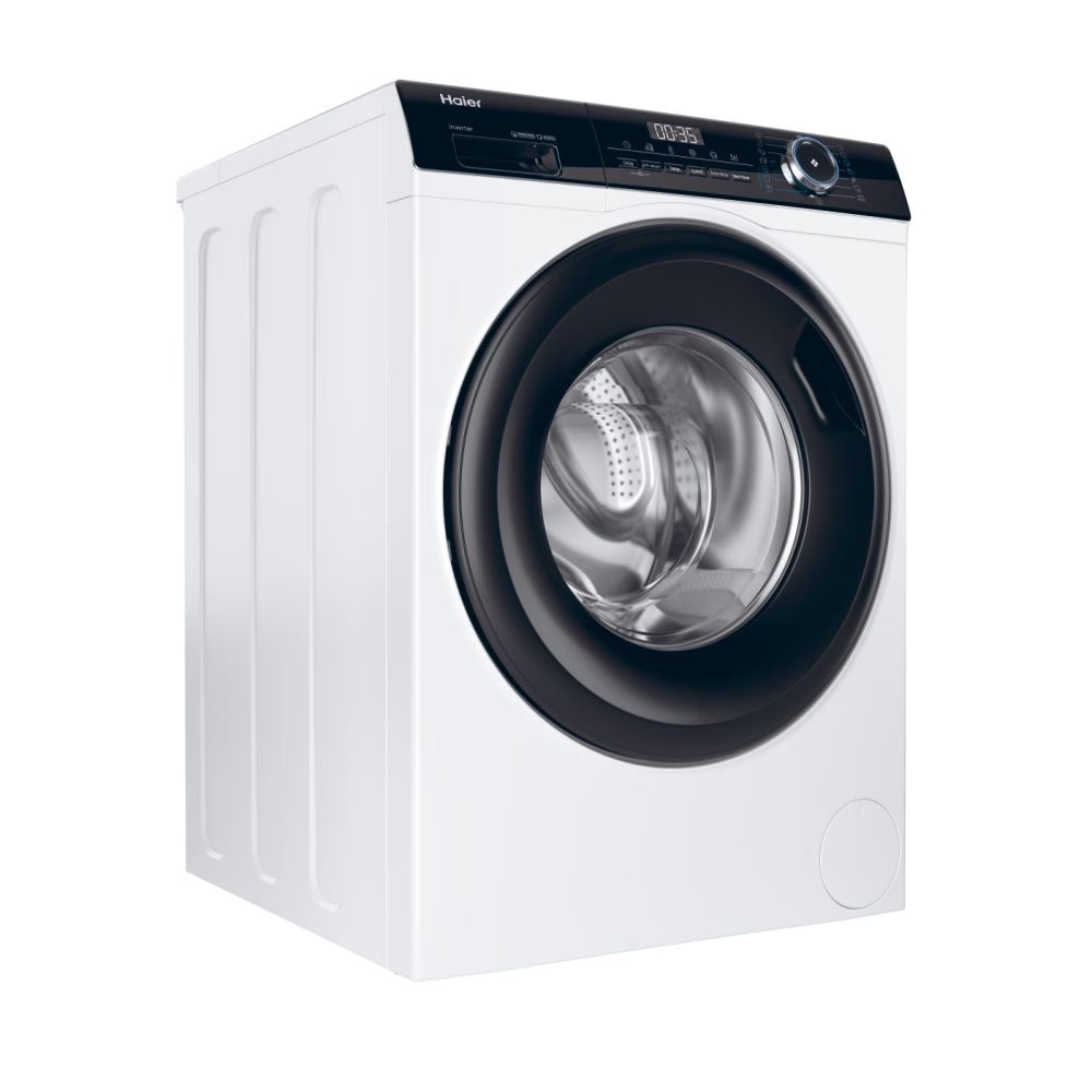 Masina de spalat rufe cu incarcare frontala Haier HW80-BP14939, ecran tactil, 15 programe, 8 kg, clasa energetica A, alb