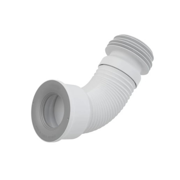 Cot wc flexibil, din polipropilena, a97, AlcaPlast