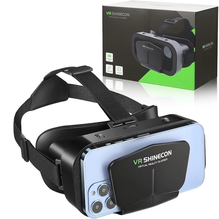 3D цифрови VR мобилни очила EXCITED Подходящи за телевизия, филми и видео игри Съвместими с iOS, Android и поддържат 4,7-7 инча