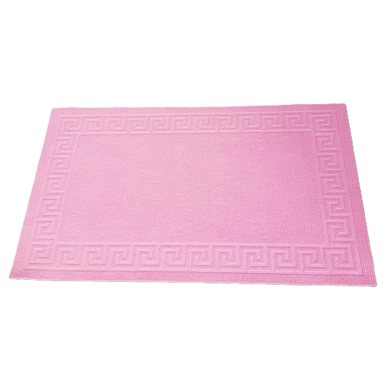 Covoras intrare antiderapant - Decor Greek Border uni, 45x75 cm, 100% ...