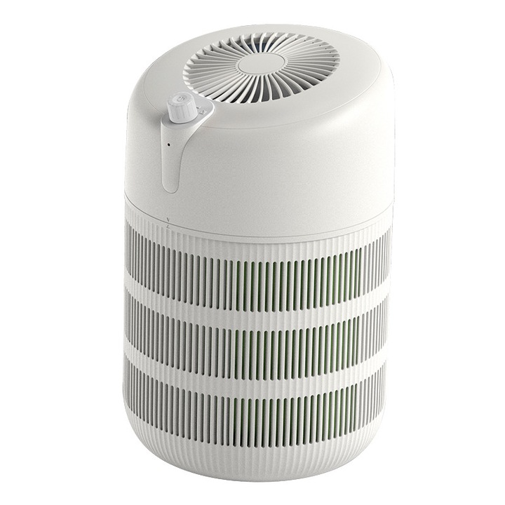 Purificator de aer Tristar AP-4787, 3 setari filtrare, filtrul H13 HEPA, 52 db, protectie supraincalzire, cronometru, 60 m³, Alb