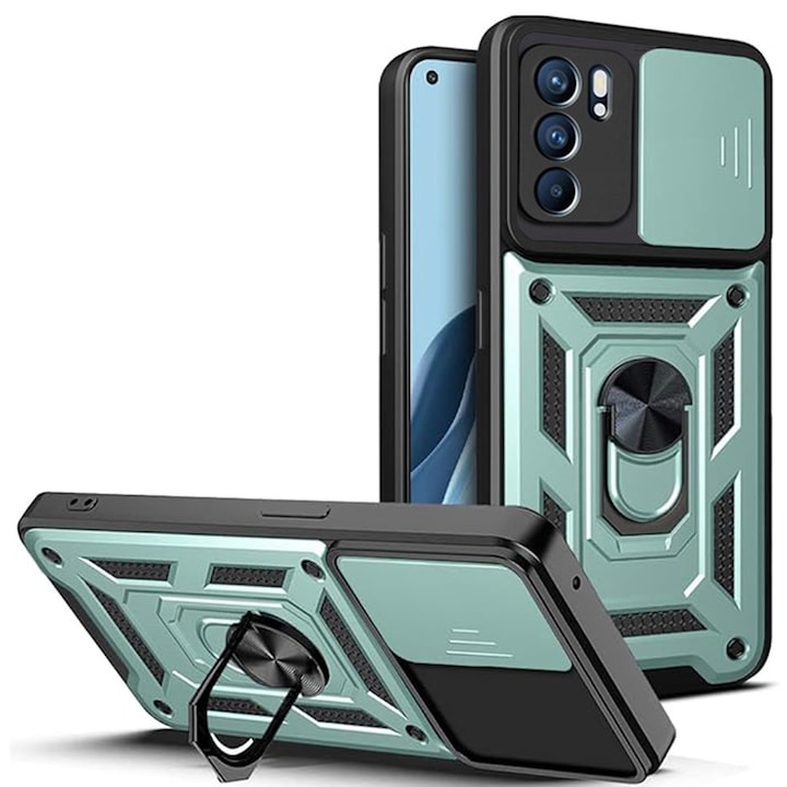 ΠΠ΅ΠΉΡ Π·Π° Oppo Reno6 5G - Techsuit CamShield Series - ΠΠ΅Π»Π΅Π½