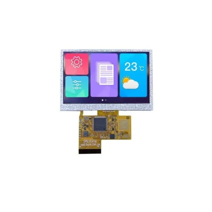 Ecran, panou tactil rezistiv, 4.3", 480x272, DWIN, HMI DMG48270F043_02WTR, Compatibil cu Raspberry PI/Arduino