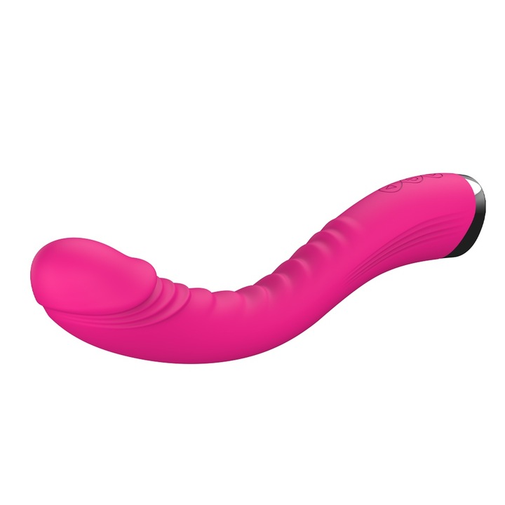 FairyKiss® vibrációs szexuális játékszerek, 30 rezgési mód, hüvelyi masszázs, csikló- és G-pont stimulátor, ABS + orvosi szilikon, USB töltés, realisztikus érzésű szexuális játékszerek, piros