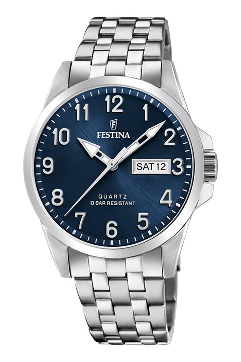 Festina, Ceas quartz de otel inoxidabil, Argintiu