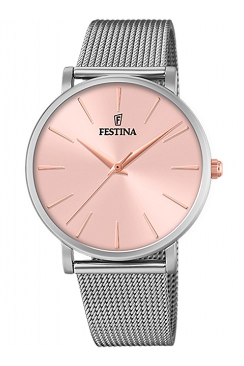 Festina, Ceas quartz de otel inoxidabil, Argintiu
