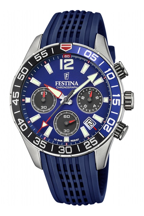 Festina, Rozsdamentes acél chrono karóra, Sötétkék