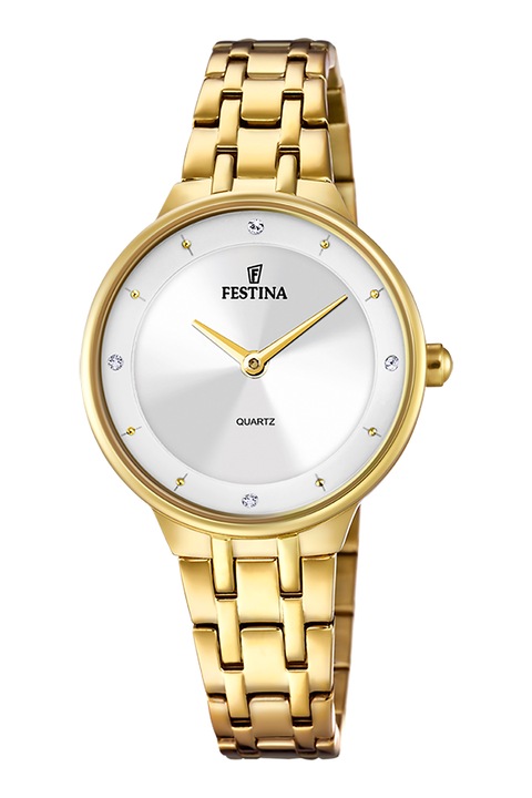 Festina, Ceas otel inoxidabil cu Auriu, Auriu