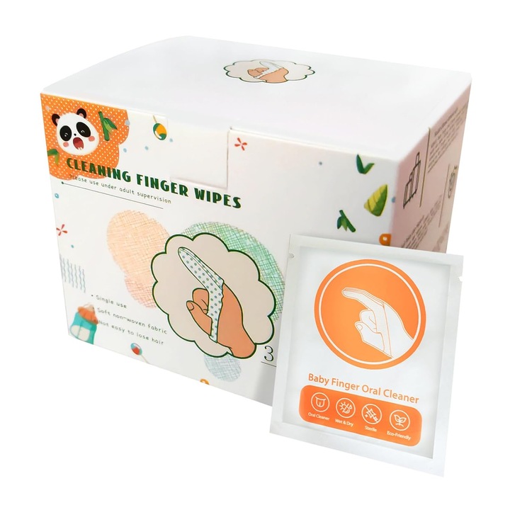 Klasszikus fogkefék, Nybgyy, 30 db-os készlet, fehér