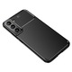 Samsung Galaxy S21 5G kompatibilis tok - Techsuit CarbonFiber - fekete