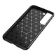 Samsung Galaxy S21 5G kompatibilis tok - Techsuit CarbonFiber - fekete