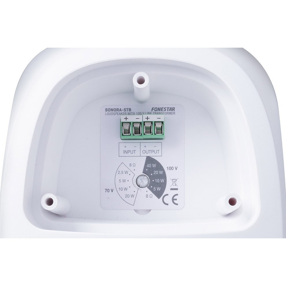 Boxa frontala Fonestar Sonora-5TB, 40W, IP66, alb