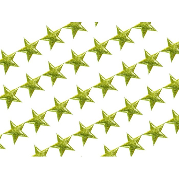 16 db dekoratív készlet 0,5 m, Dekolo.pl, pisztácia zöld, 1,9 x 1,9 cm