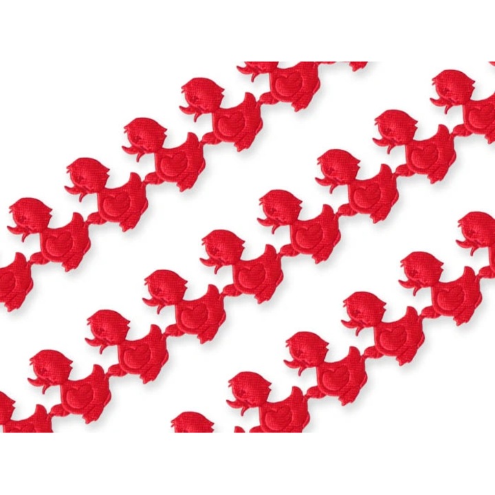 Aplicatii Decorative Dekolo.pls, Rosu, 1cmx2cm