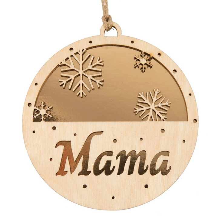 Decoratiune Craciun, Dekolo.pl, Mama, 8cm