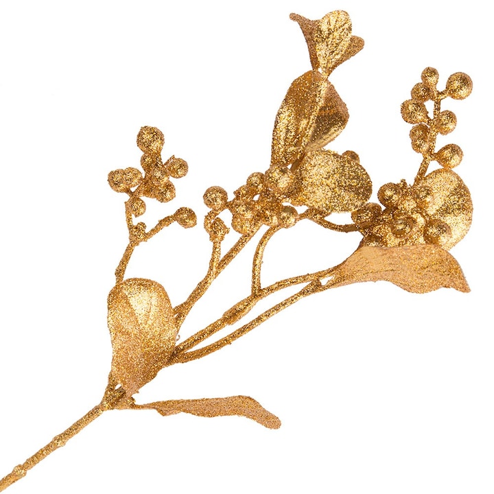 Karácsonyi dekoráció, Dekolo.pl, Jemiola, 32cm, arany
