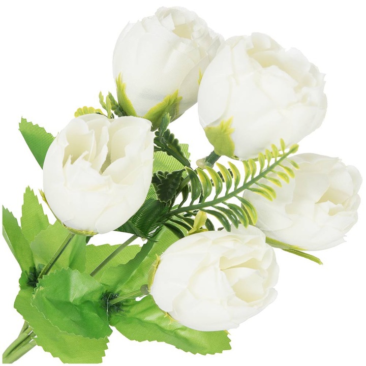 Művirágok, Dekolo.pl, fehér/zöld