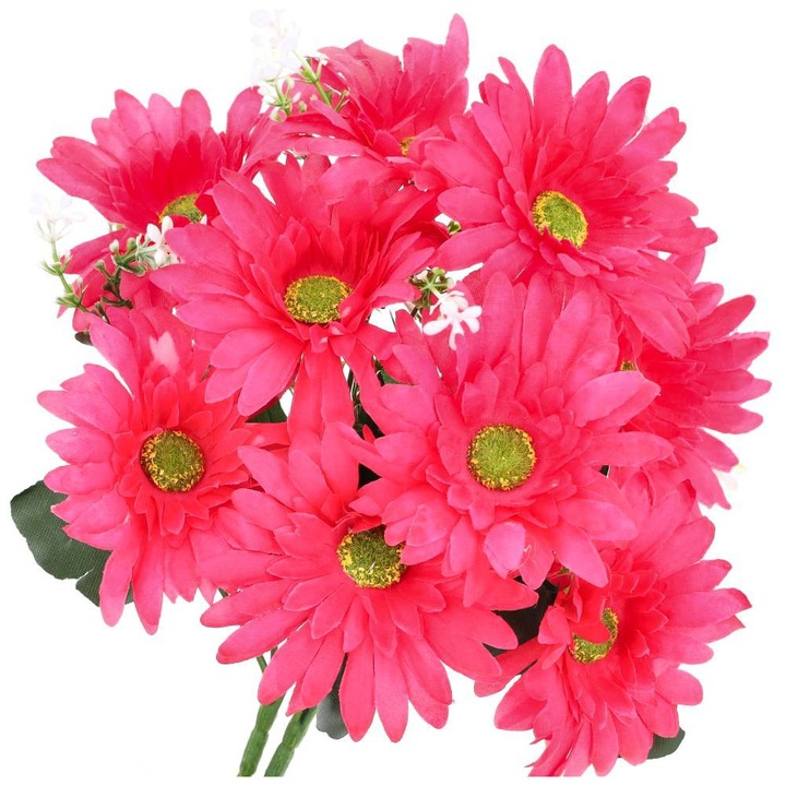 Dekolo 2 db művirág csokor készlet, rózsaszín