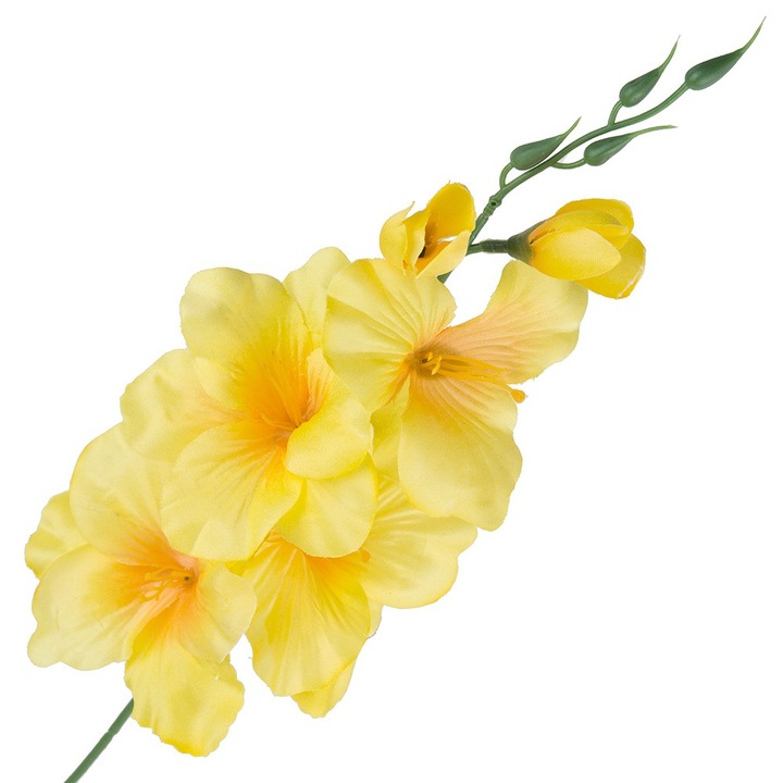 Mesterséges növény, Dekolo.pl, sárga, 54cm