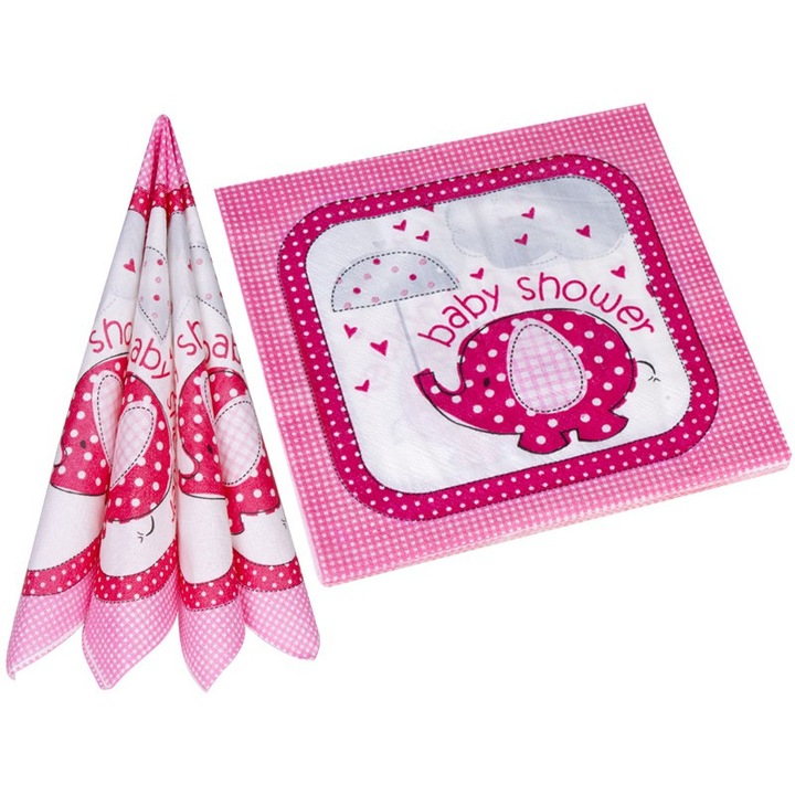 Asztali szalvéták, Dekolo.pl, 20 darabos készlet, 33x33cm, többszínű