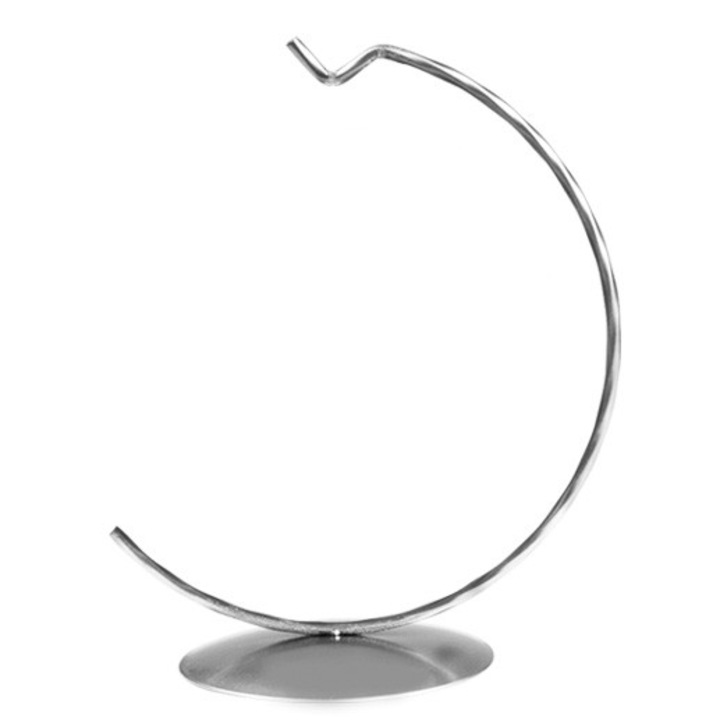Dekolo.pl állvány, fém, ezüst, 16 cm