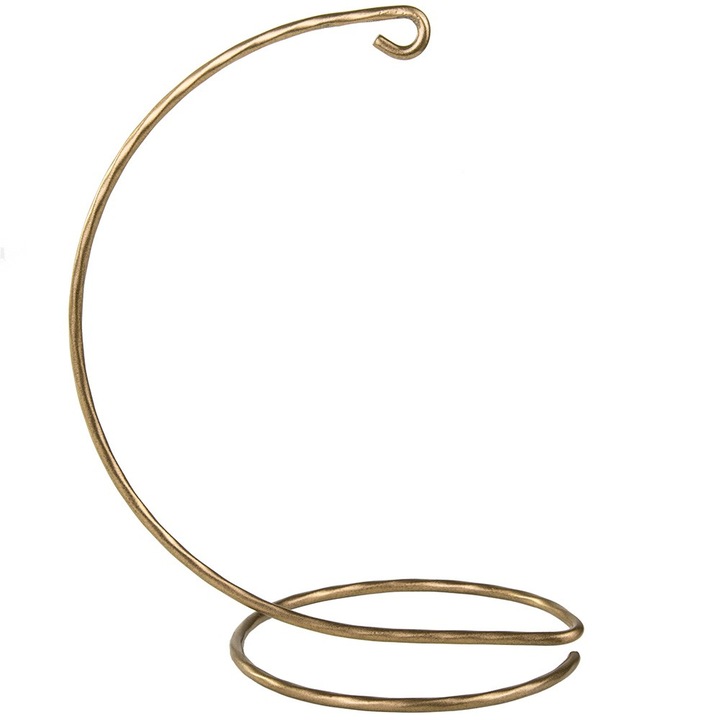 Állvány, Dekolo.pl, Fém, 16 cm, Arany