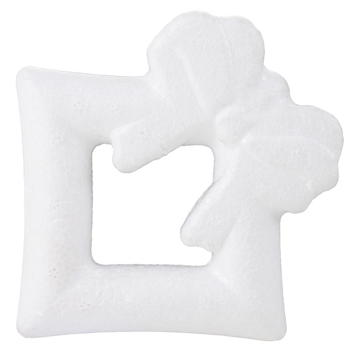 Rama decorativa Dekolo.pl, 8.5x9cm, alb