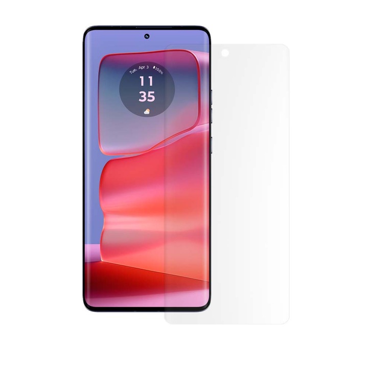 SILKASE matt fólia Motorola Edge 50 Pro-hoz, képernyővédő, szilikon