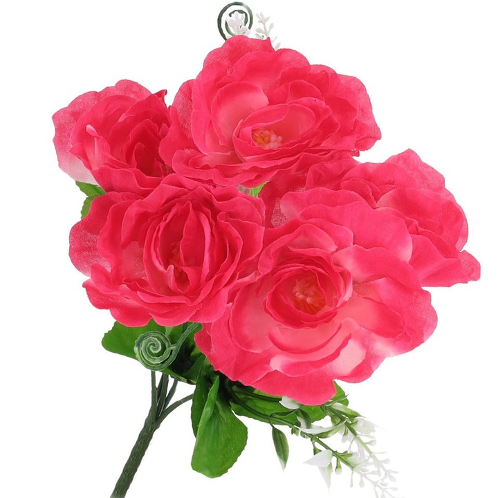 Buchet peonii Dekolo.pl, amarant, 30cm