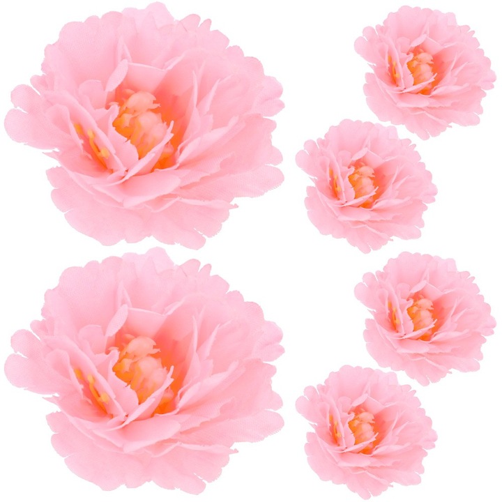 Művirágok, Dekolo.pl, rózsaszín, 6cm