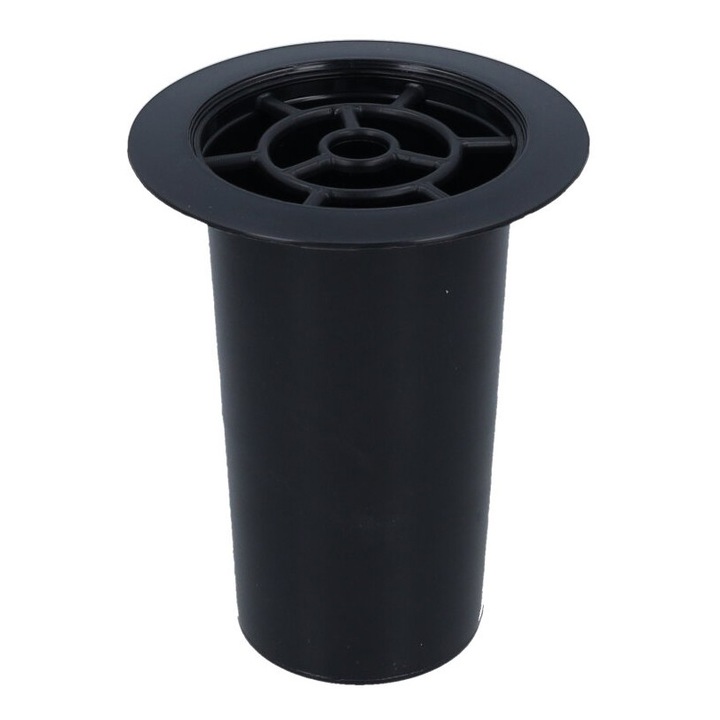 Suport pentru flori, Dekolo.pl, Plastic, Negru, 15 x 12 cm