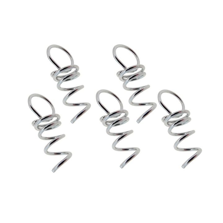 5 db-os Dekolo.pl fogaskészlet, ezüst, 10mmx3cm