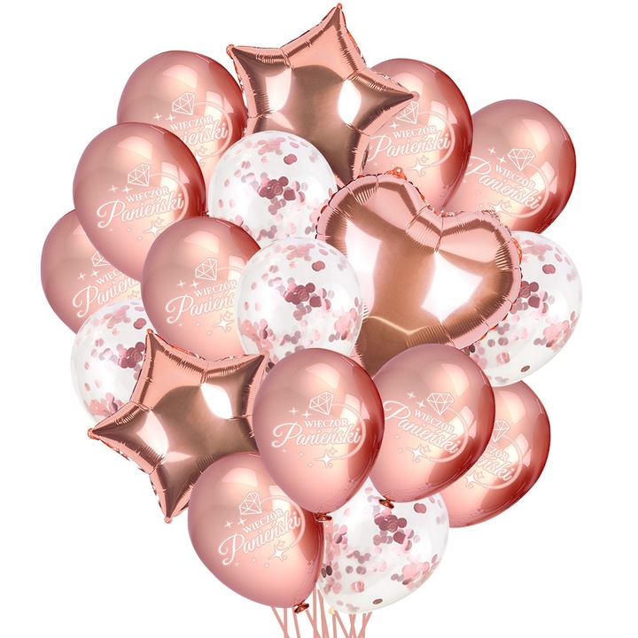 Lufi szett, Dekolo.pl, rózsaarany, 30x45cm