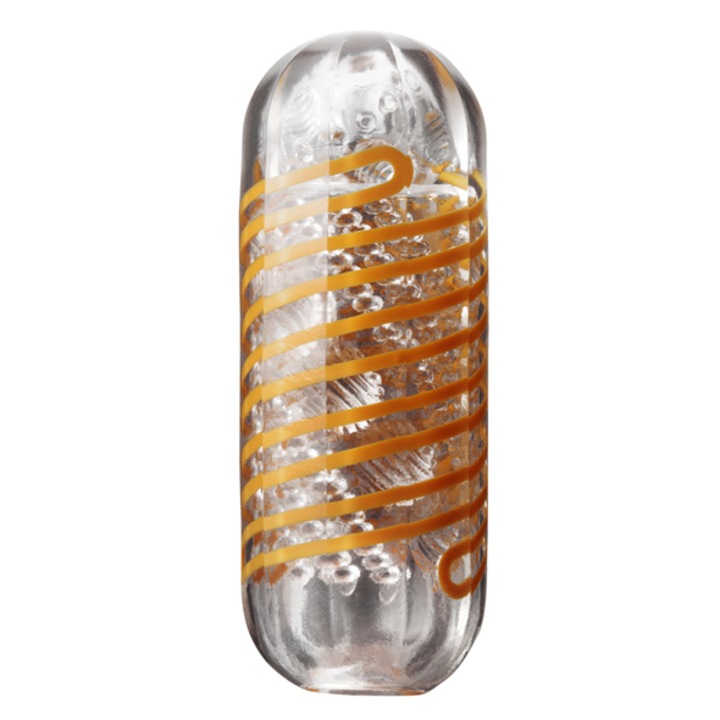 Мастурбатор Tenga Spinner 05 Beads, шестоъгълна структура, кибер кожа, 170x55мм