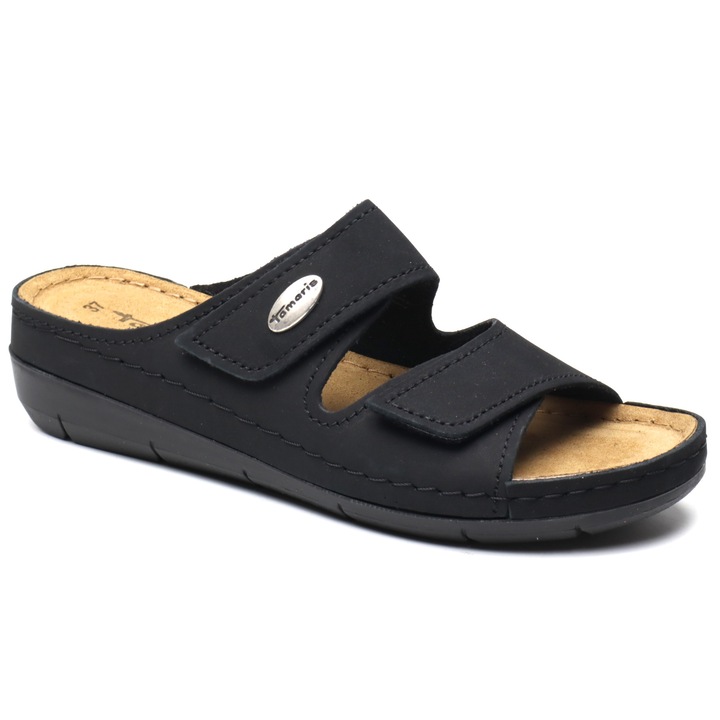 Papuci dama 1 27510, Negru, 40